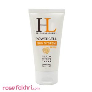 کرم ضد آفتاب - کرم ضد آفتاب بی رنگ اچ ال SPF50 حجم 50 میل